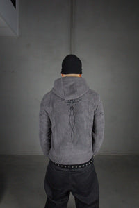 Core Fleece Hoodie: Grey