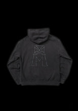 Load image into Gallery viewer, Iron Hoodie: Faded Black