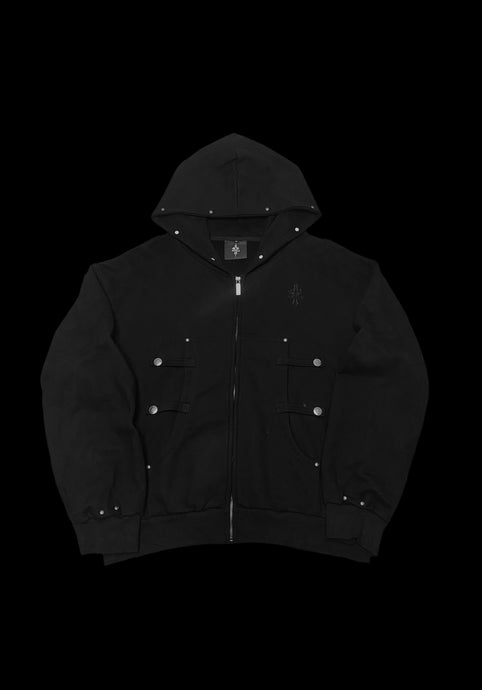Tundra Hoodie: Black