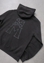 Load image into Gallery viewer, Iron Hoodie: Faded Black