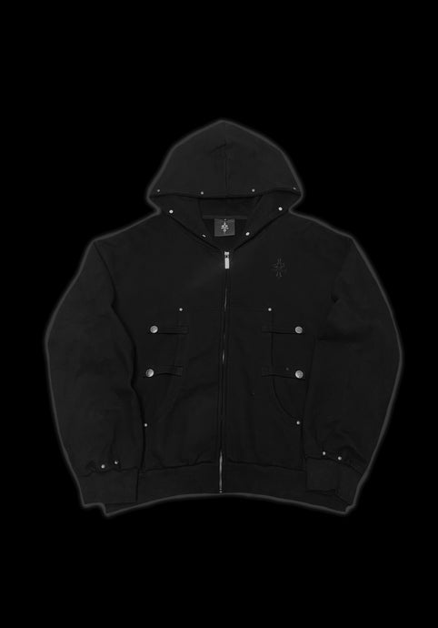 Tundra Hoodie: Black