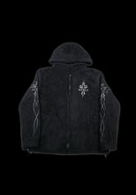 Load image into Gallery viewer, Core Fleece Hoodie: Black