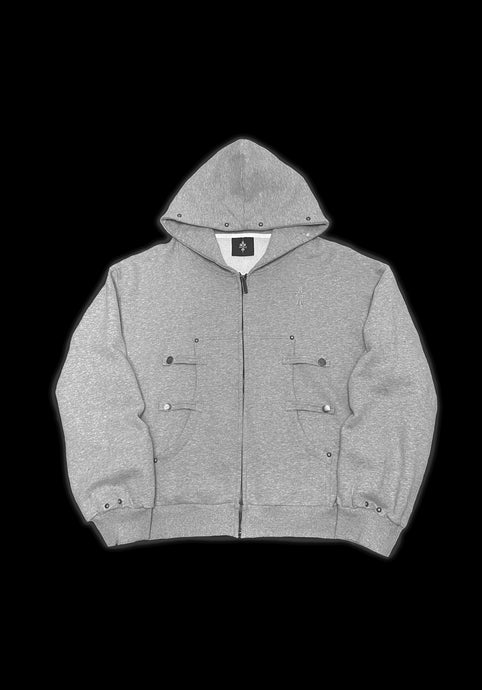 Tundra Hoodie: Grey
