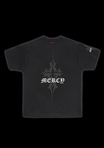 Cross Tee: Black/Grey