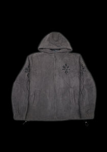 Core Fleece Hoodie: Grey