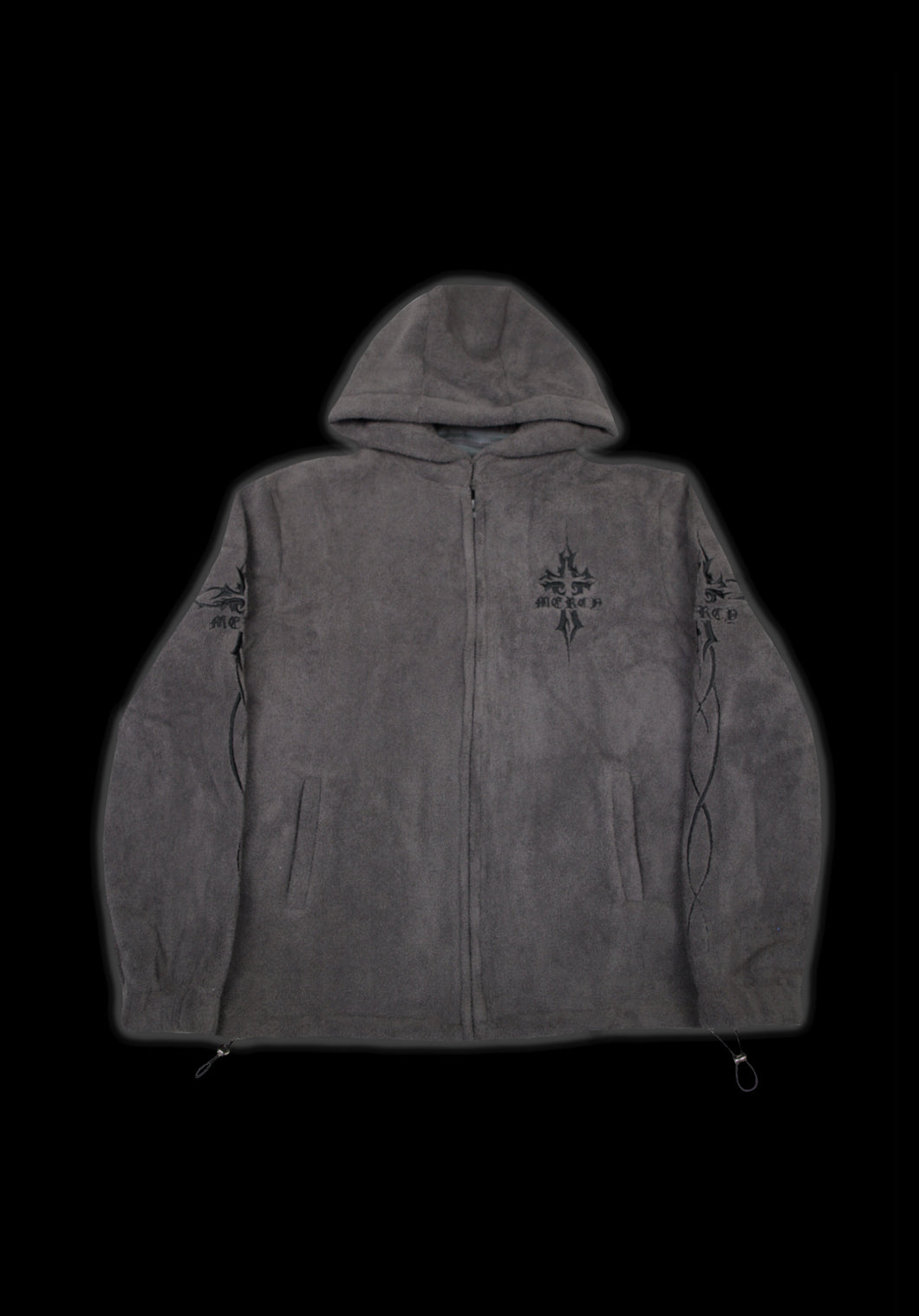 Core Fleece Hoodie: Grey