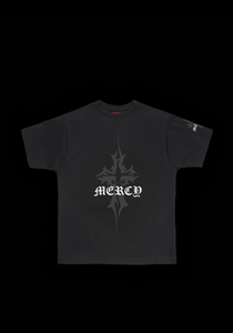 Cross Tee: Black/Grey