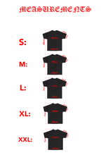Load image into Gallery viewer, Cross Tee: Black/Hot Pink