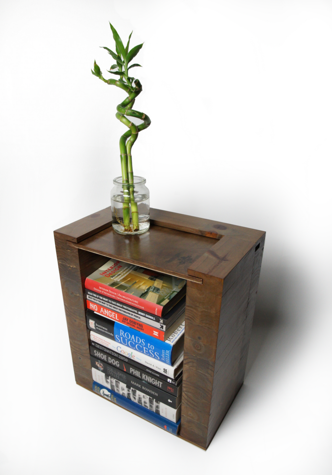 Mini Bookshelf Table